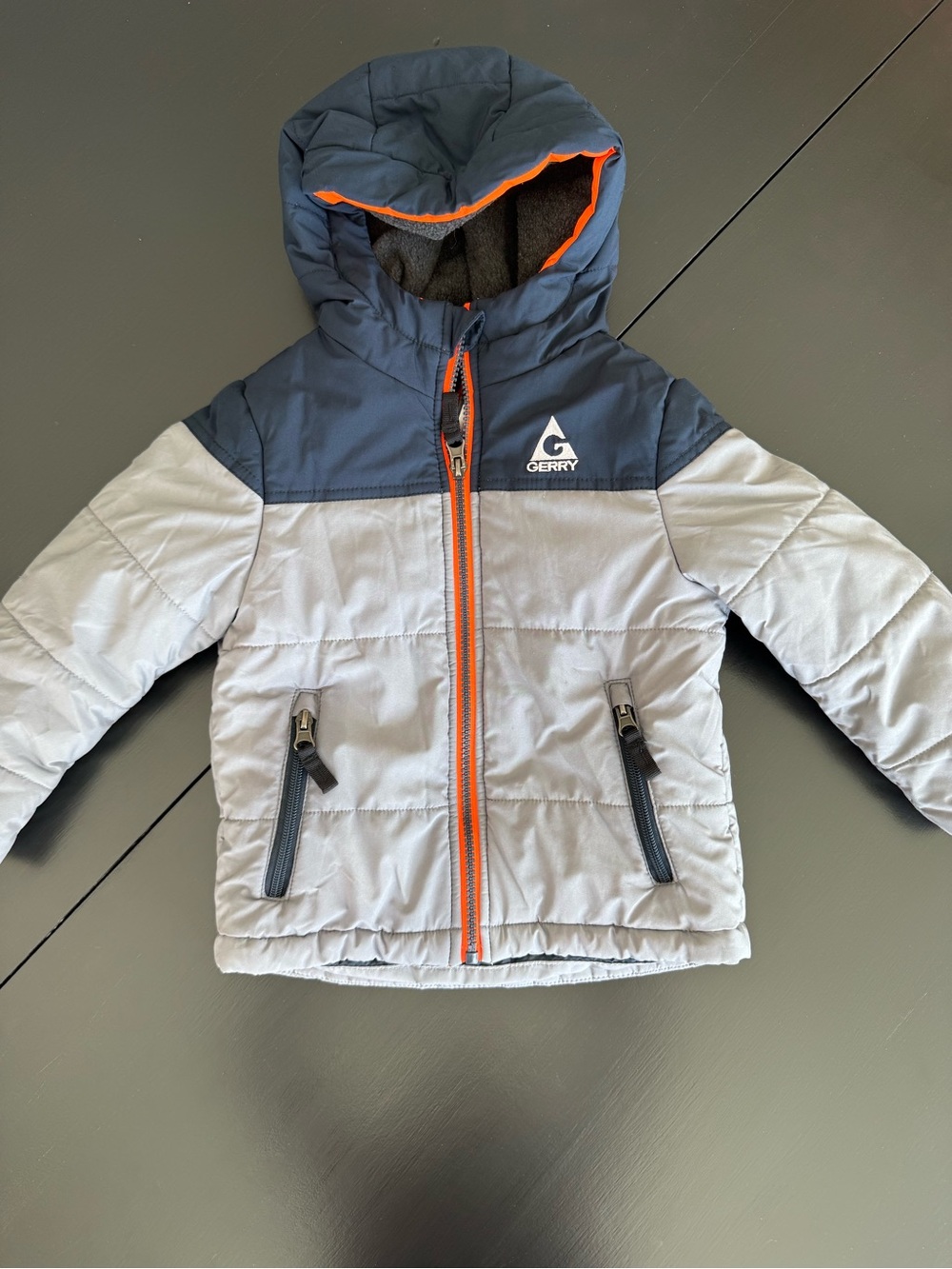 Gerry Weber Navy and Orange Puffer Jacket
